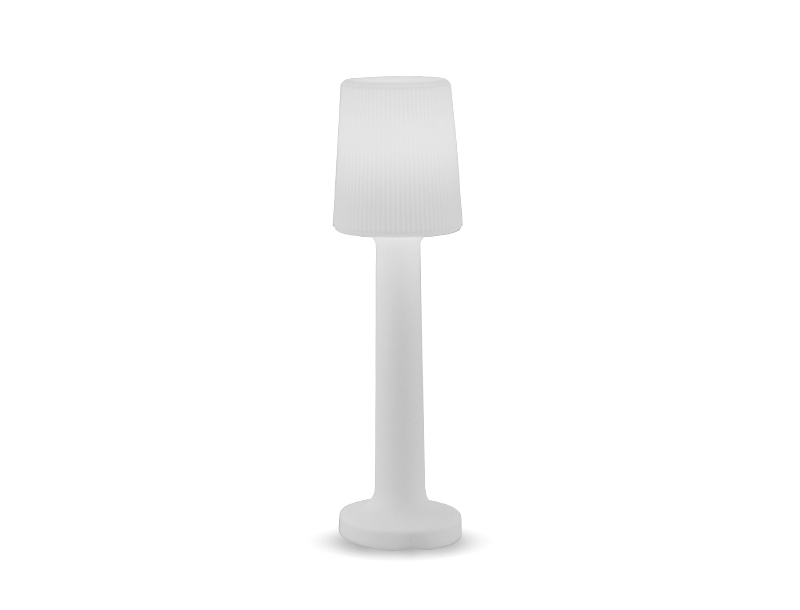 Produse - Lampă de Grădină Carmen 44x44x165 cm, Polietilen, Protecție IP54 - New Garden