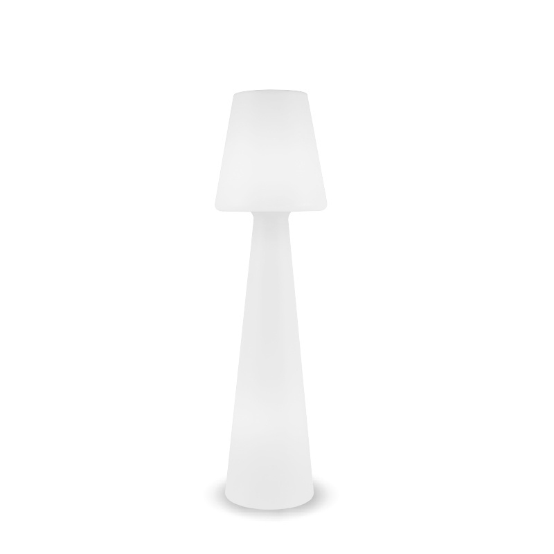 Lampă de Podea Lola 45x45x165 cm, Polietilen Alb, Protecție IP65 - New Garden [2]