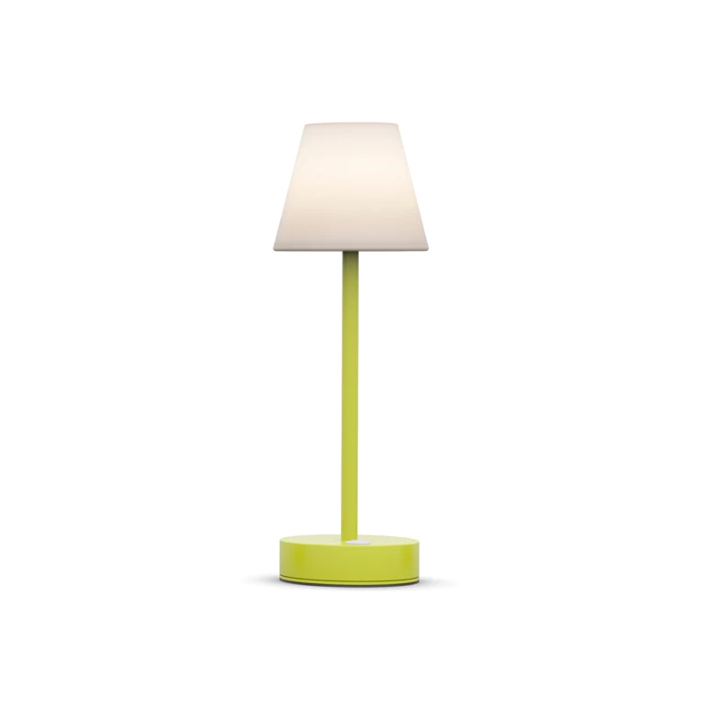 Produse - Lampă de Masă Lola Slim 30 11x11x32 cm, Metal și PP, Protecție IP44 - New Garden