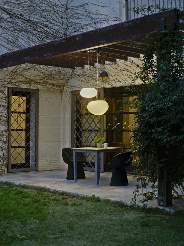 Lampa Suspendată Petra 60x44x30 cm, Polietilenă - New Garden [2]