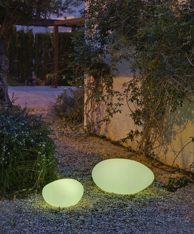 Produse - Lampa de Grădină Petra 60x44x30 cm, Protecție IP65 - New Garden