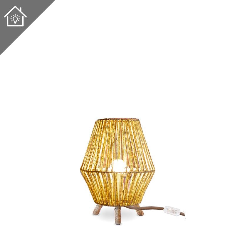 Produse - Lampă de Masă Sisine 30 Indoor 25,5x25,5x32,5 cm, Protecție IP20 - New Garden