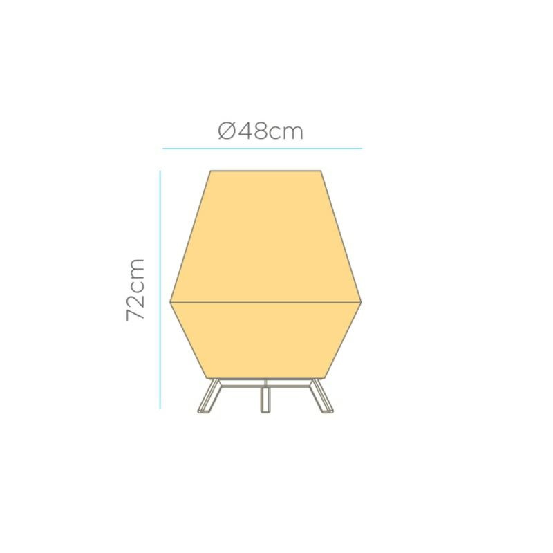 Lampa Decorativă Sisine 70 Cable 48x48x72 cm - New Garden [8]