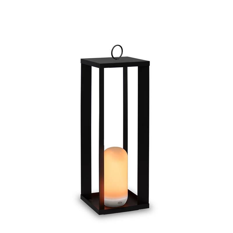 Produse - Lampă Decorativă Siroco 18x18x50 cm, Metal - New Garden