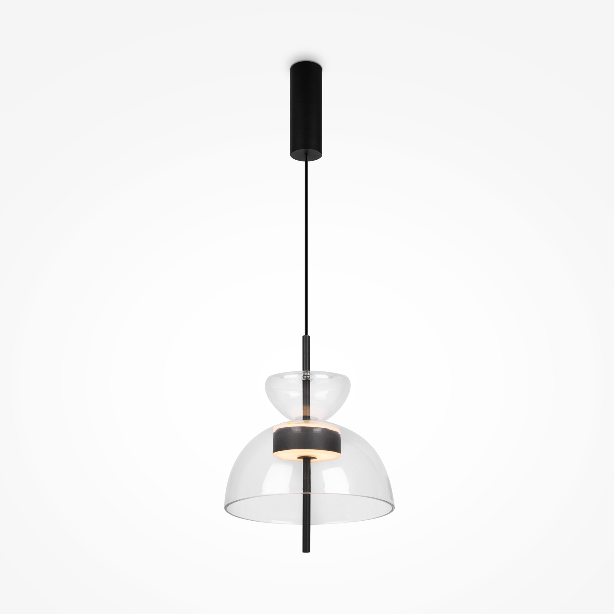 Produse - Corp de iluminat suspendat Bangkok, Metal Negru, 12W, MAYTONI MOD185PL-L6B3K2