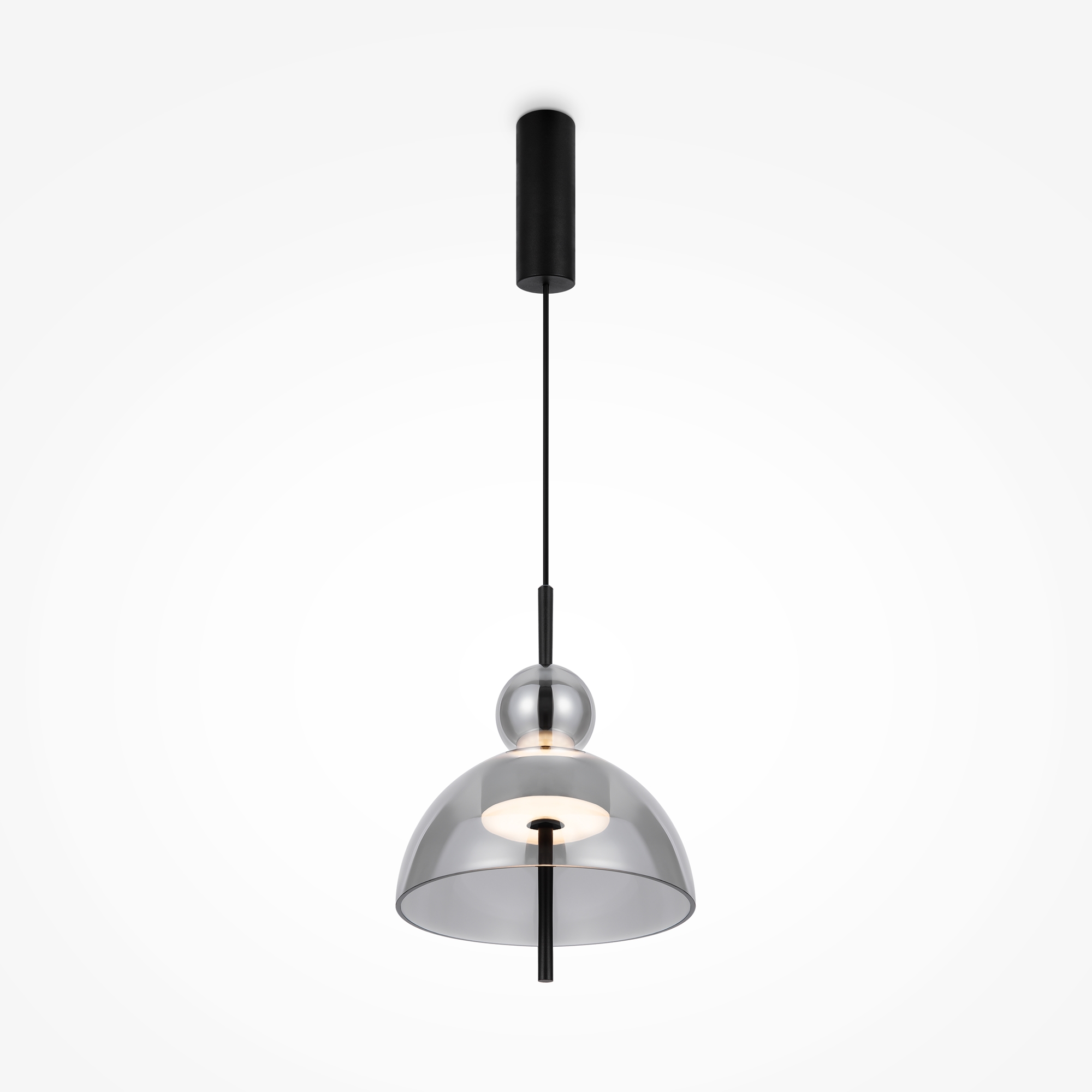 Produse - Corp de iluminat suspendat Bangkok, Metal Negru, 12W, MAYTONI MOD185PL-L6B3K4