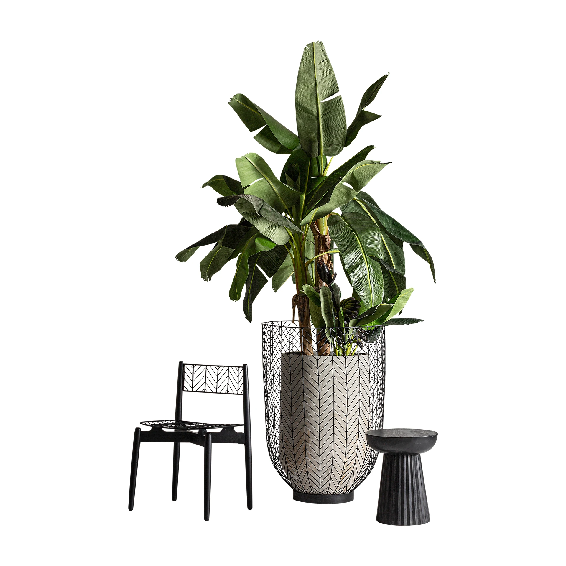 MASUTA LATERALA DIN LEMN PLISSE VicalHome 28592 [30]