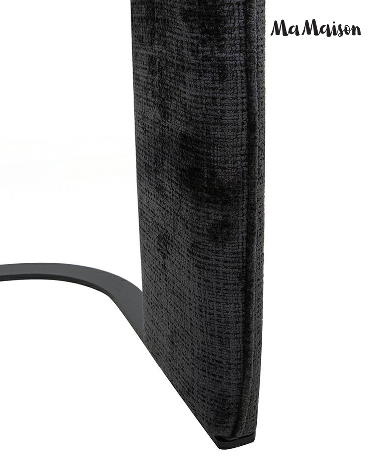 Scaun Bora 63x61x84 cm, Negru - MaMaison [6]