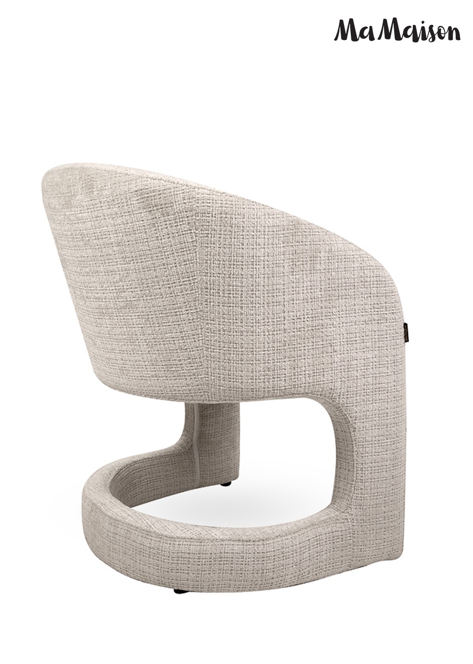 Scaun Shelly 62x50x78 cm, Davis Cremona 02 Bej - MaMaison [3]