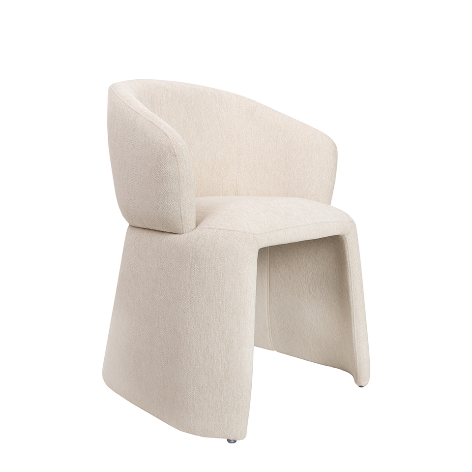 Scaune - Scaun Tomi 60x60x81 cm, Bej - MaMaison