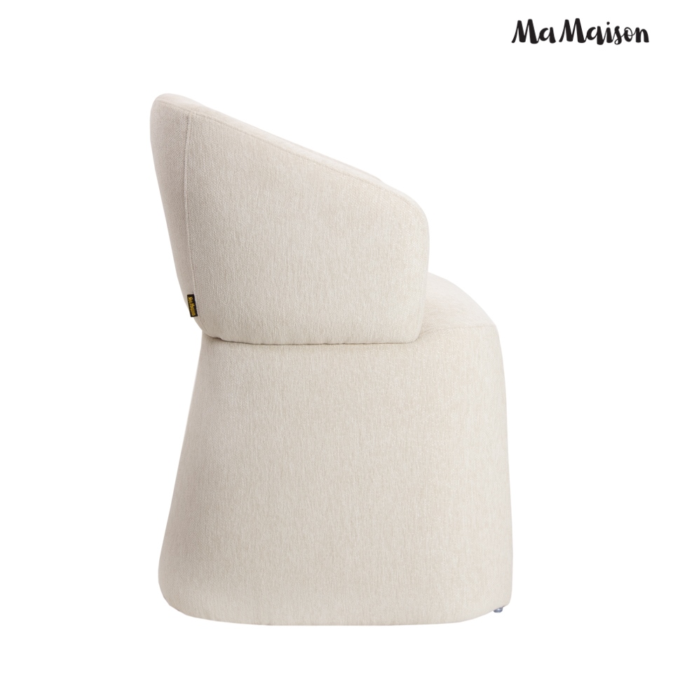 Scaun Tomi 60x60x81 cm, Bej - MaMaison [3]