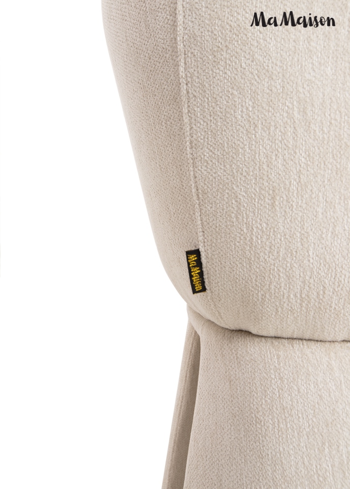 Scaun Tomi 60x60x81 cm, Bej - MaMaison [5]