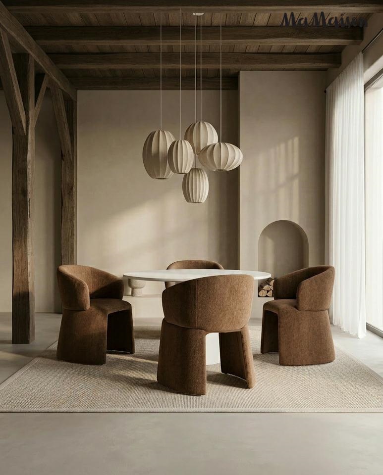 Scaun Tomi 60x60x81 cm, Maro - MaMaison [10]