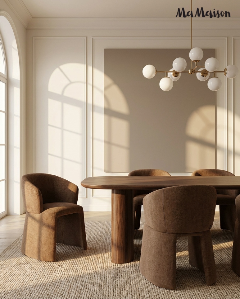 Scaun Tomi 60x60x81 cm, Maro - MaMaison [7]
