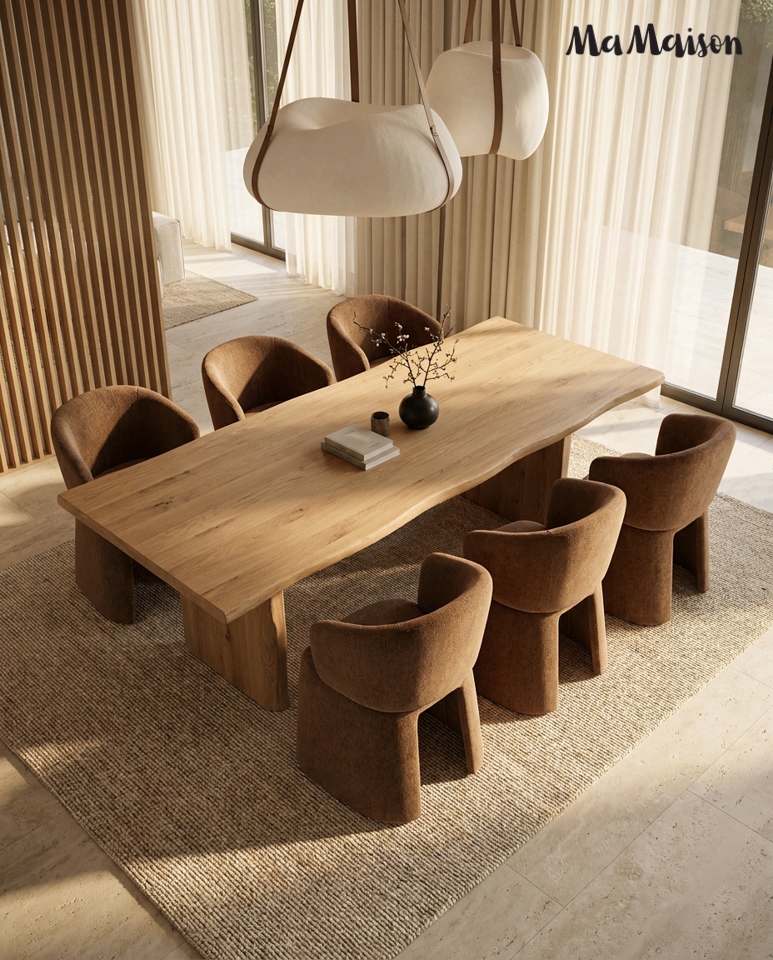 Scaun Tomi 60x60x81 cm, Maro - MaMaison [9]