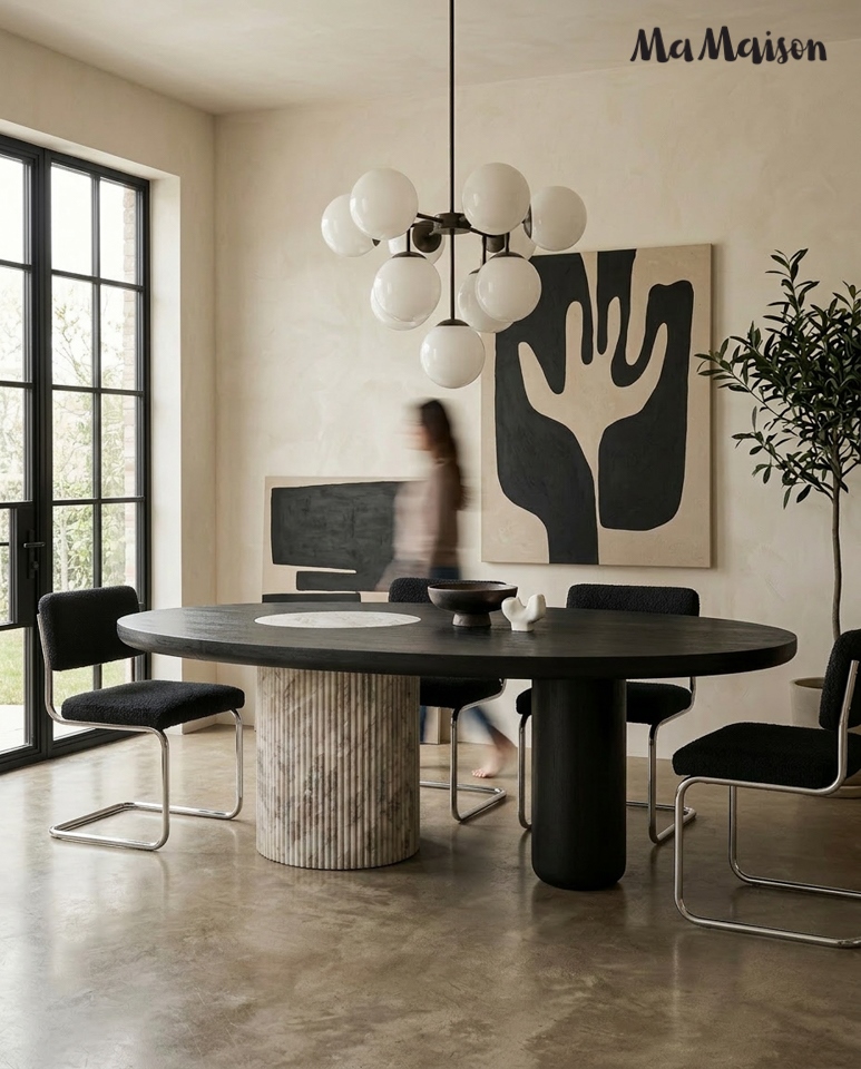 Masă de Dining Atlante 240x120x77 cm - MaMaison [9]