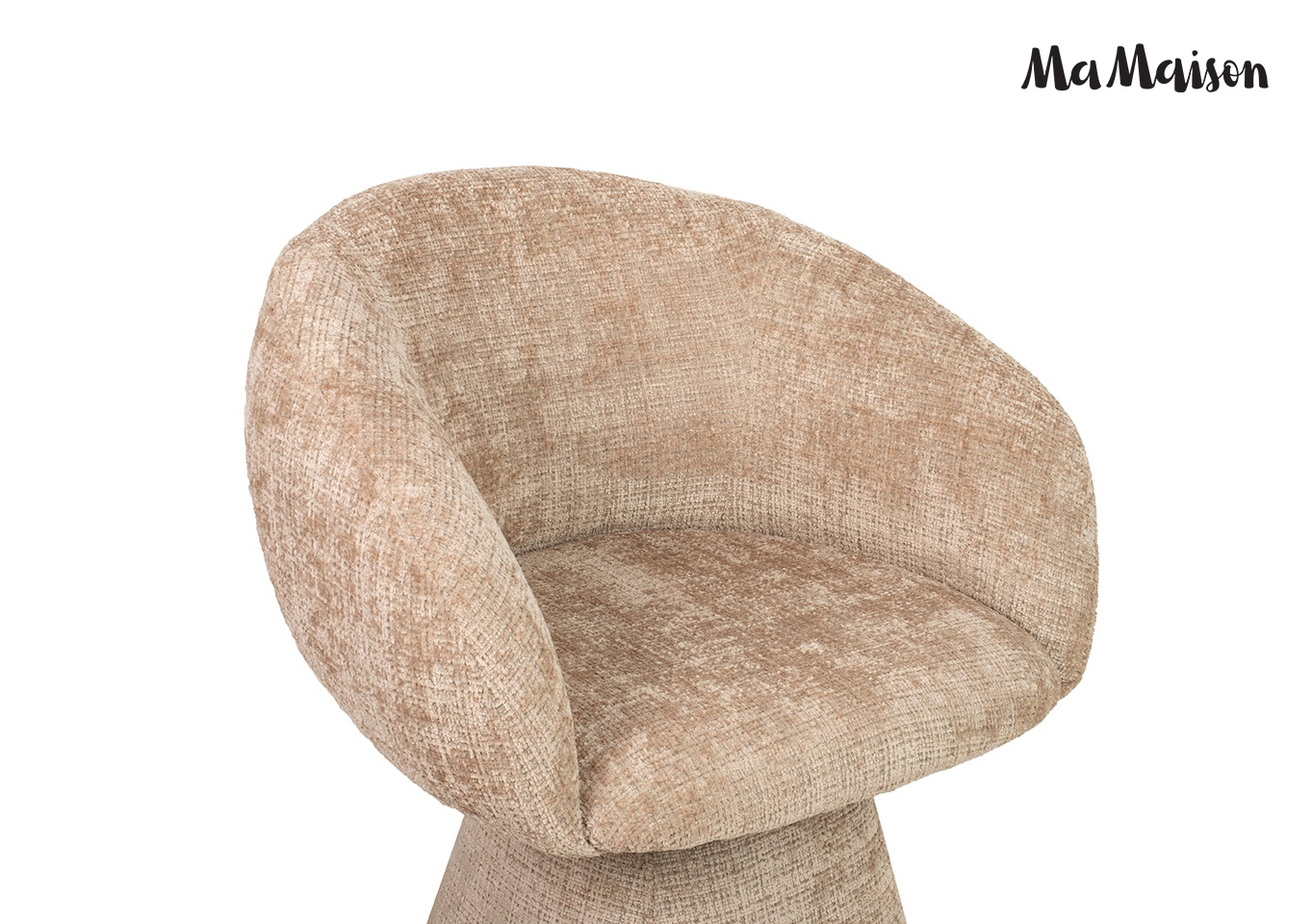 Scaun Pedra 65x62x80 cm, Țesătură Davis Cremona 14 Bej - MaMaison [7]