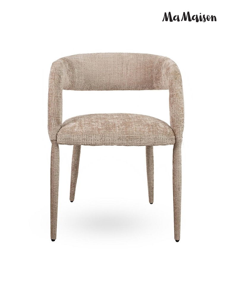 Scaun Iris 59x63x77 cm, Bej - MaMaison [4]