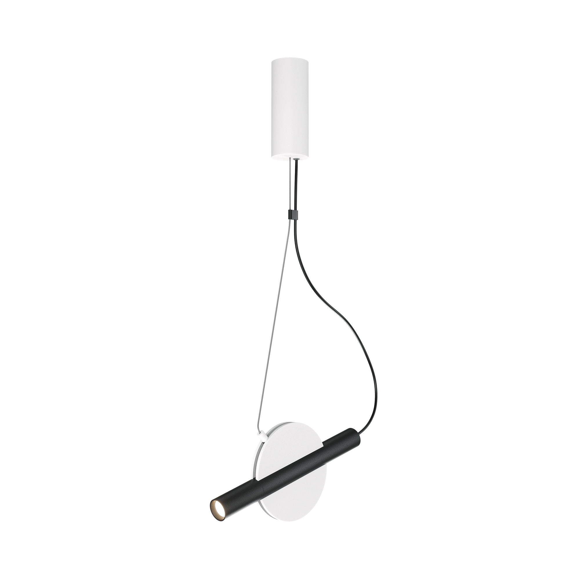 Produse - Corp de iluminat suspendat Enigm, Metal Alb, 5W, MAYTONI MOD150PL-L5W3K
