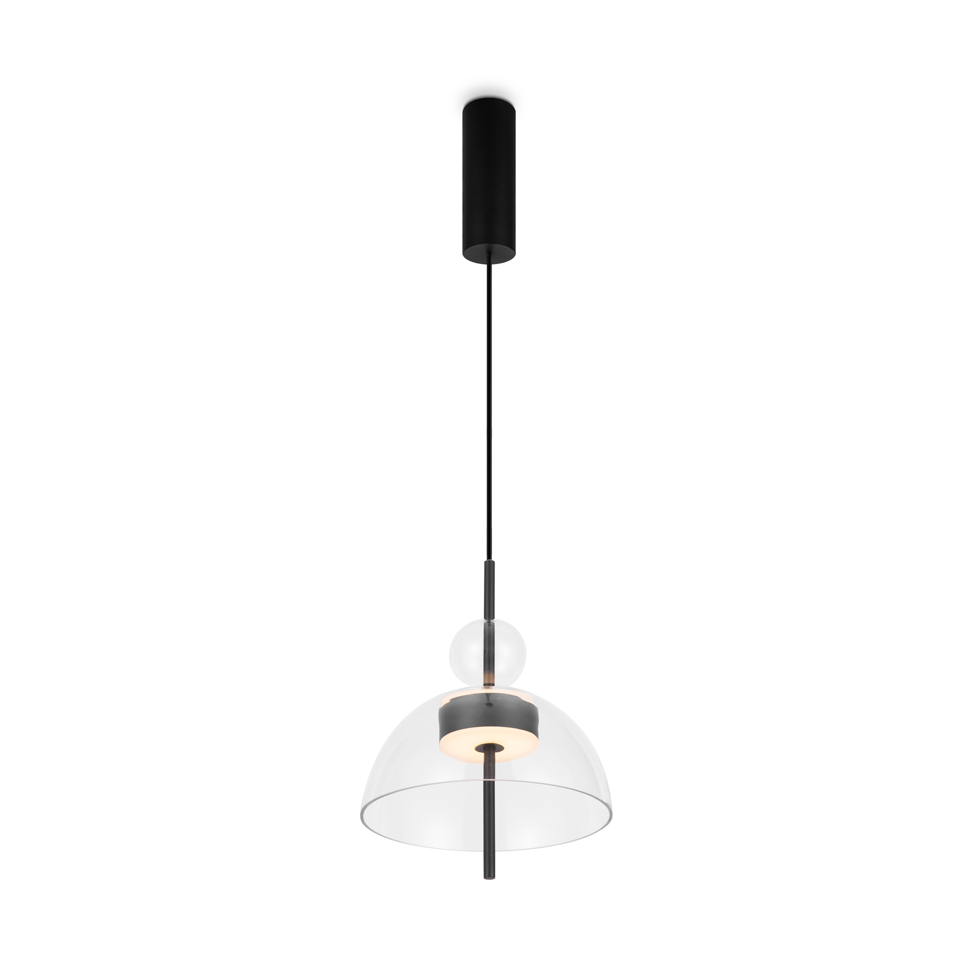 Produse - Corp de iluminat suspendat Bangkok, Metal Negru, 12W, MAYTONI MOD185PL-L6B3K1