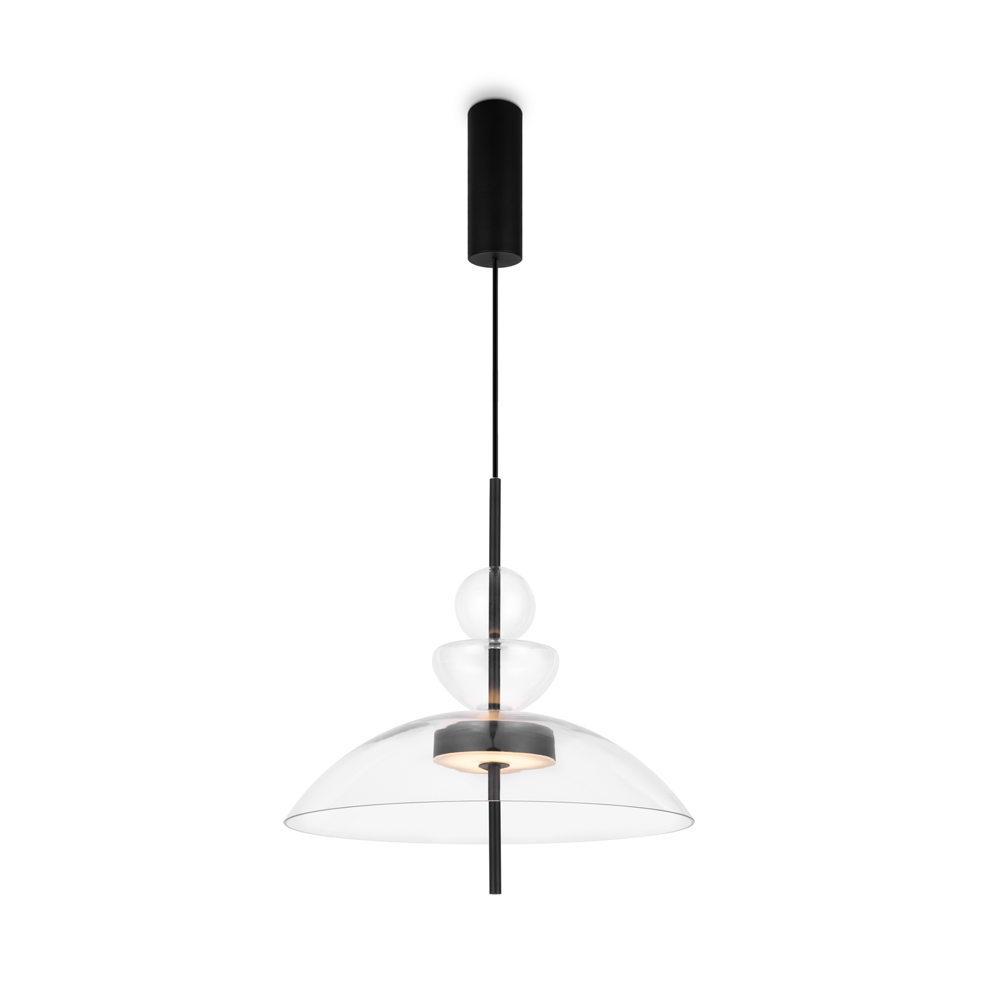 Produse - Corp de iluminat suspendat Bangkok, Metal Negru, 12W, MAYTONI MOD185PL-L6B3K3