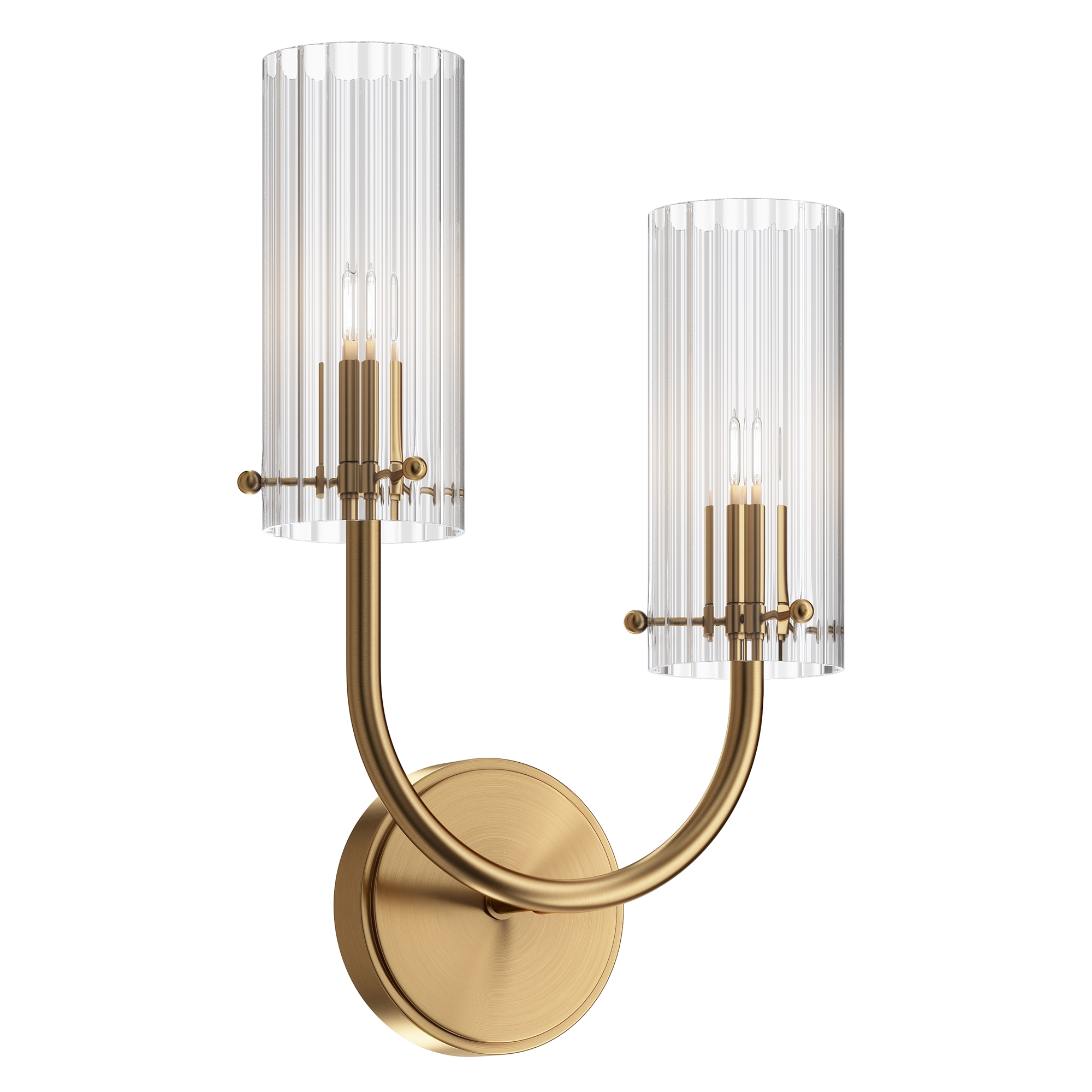 Produse - Aplică de perete Arco, Metal Alamă, 40W, MAYTONI MOD223WL-02BS
