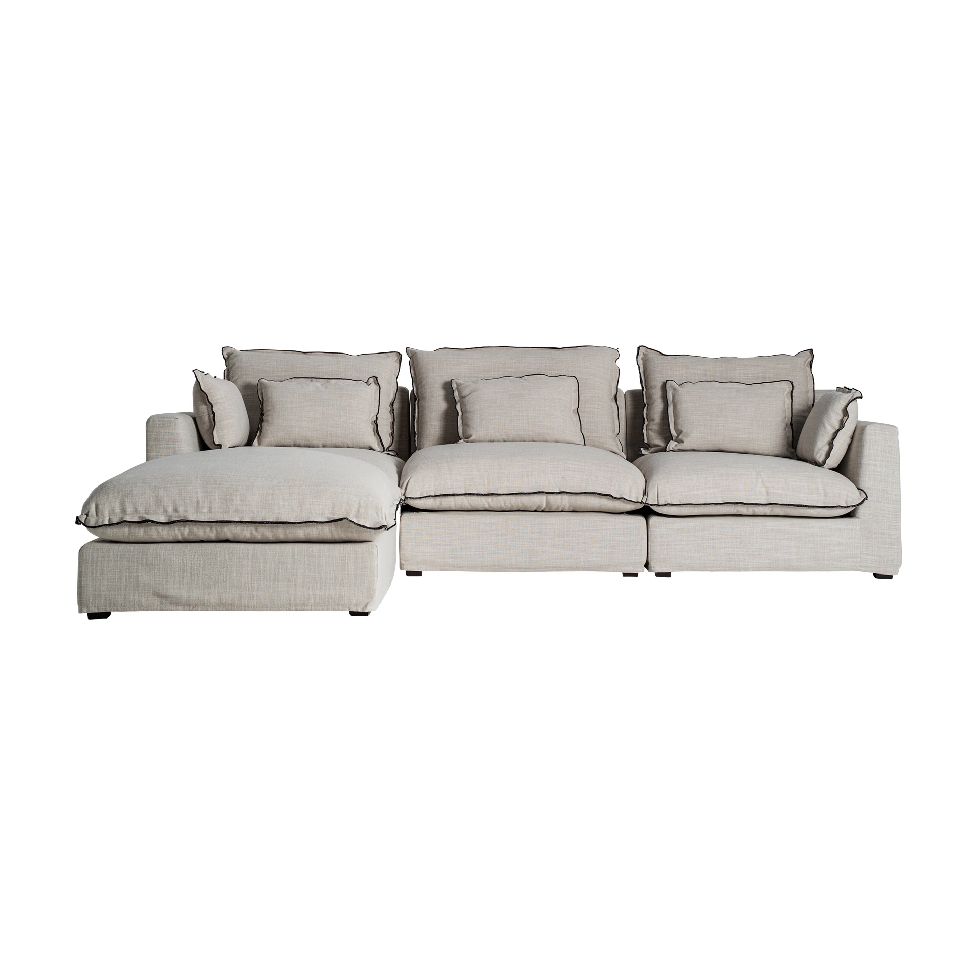 MODUL CANAPEA BIEF CU SUPORT DE PICIOARE VicalHome 35597 [22]