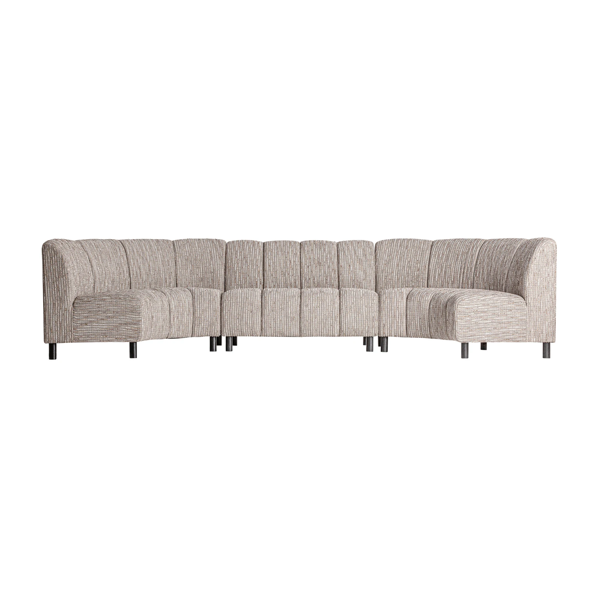 Canapea din Poliester, Spuma si Lemn de Cauciuc, Bej, 175x85x88 cm - VicalHome 36352 [14]