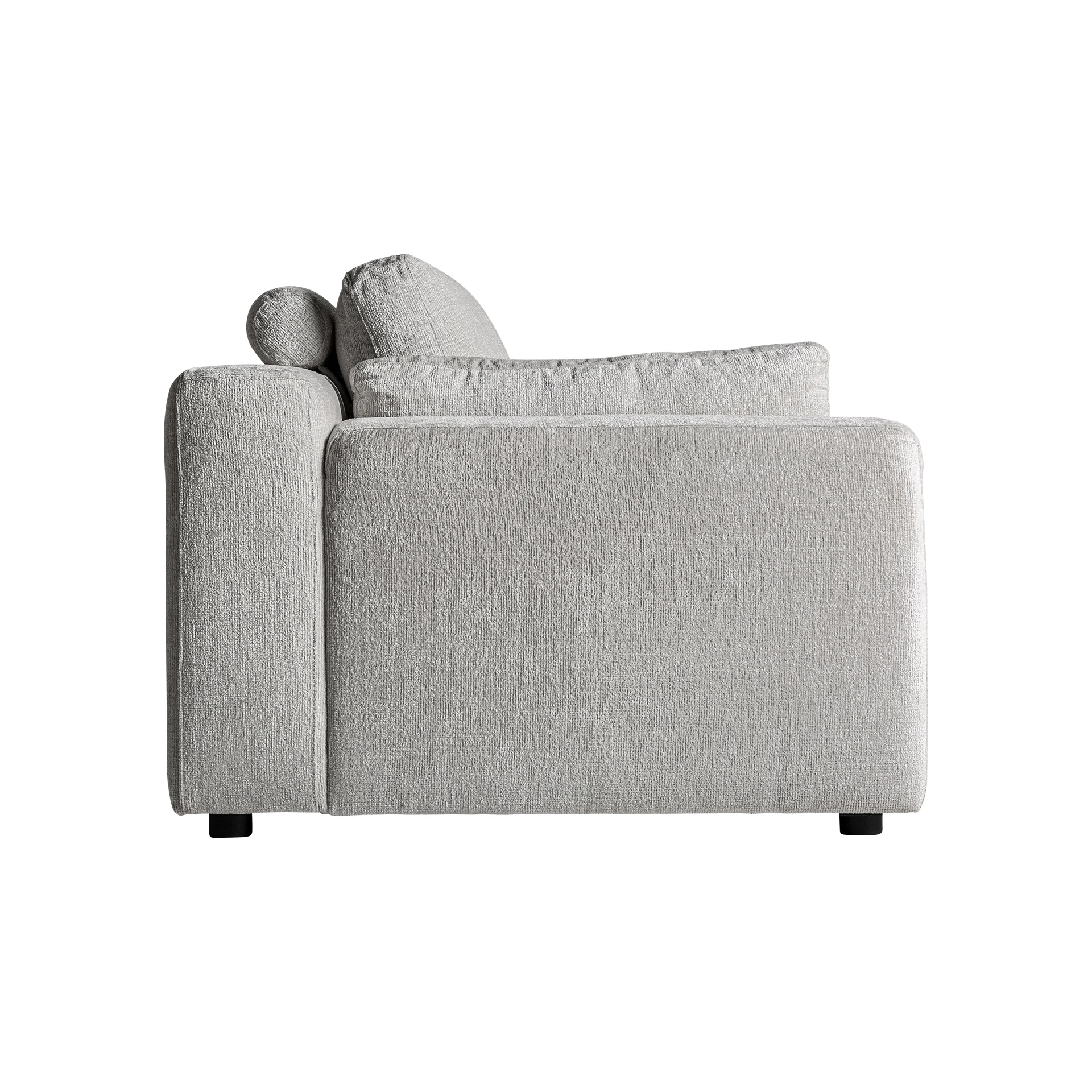 Canapea din Poliester, Alb-crem, 140x106x85 cm - VicalHome 35128 [12]