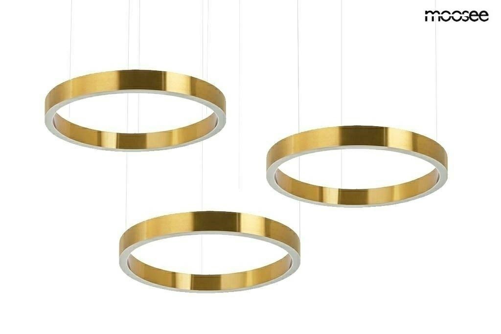 Produse - Pendul Ring 40 80x80x200 cm, Oțel Inoxidabil Auriu - Moosee