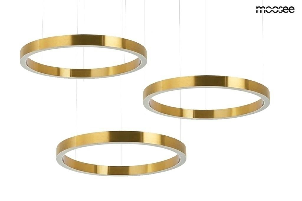 Produse - Pendul Ring 60 120x120x200 cm, Oțel Inoxidabil Auriu - Moosee