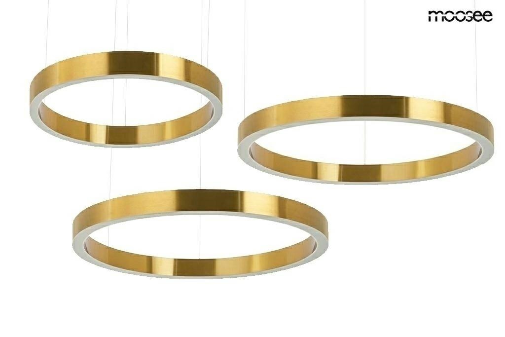 Produse - Pendul Ring 60 160x160x200 cm, Oțel Inoxidabil Auriu - Moosee