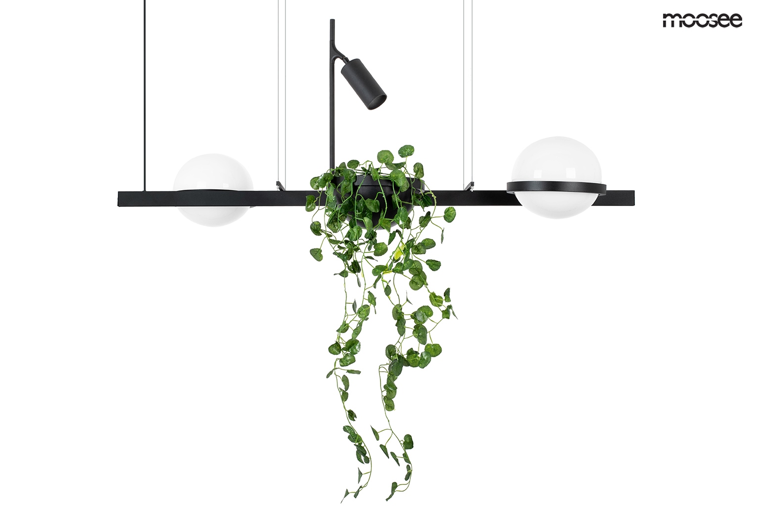 Produse - Pendul Plant 120x45x205,5 cm, Negru - Moosee