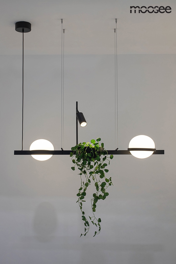Pendul Plant 120x45x205,5 cm, Negru - Moosee [14]