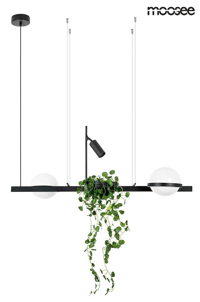 Pendul Plant 120x45x205,5 cm, Negru - Moosee [2]