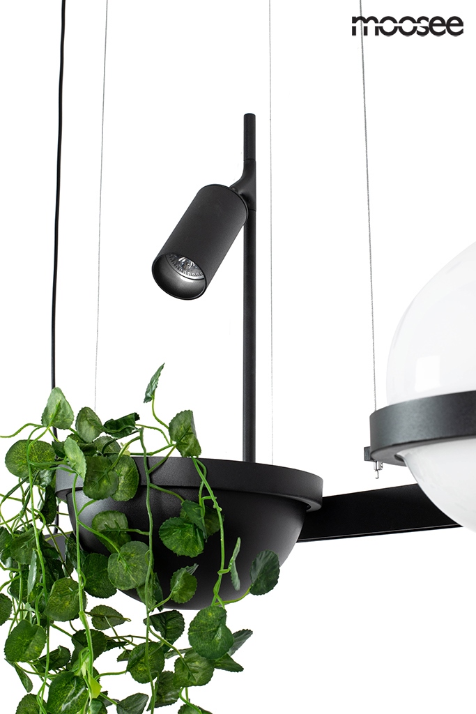 Pendul Plant 120x45x205,5 cm, Negru - Moosee [4]