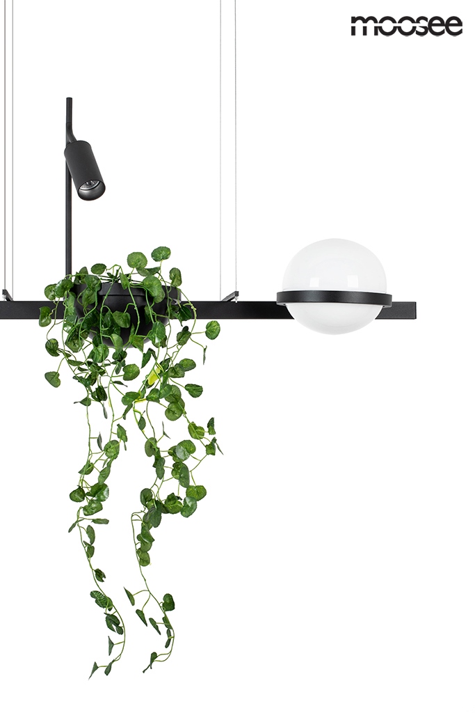 Pendul Plant 120x45x205,5 cm, Negru - Moosee [7]