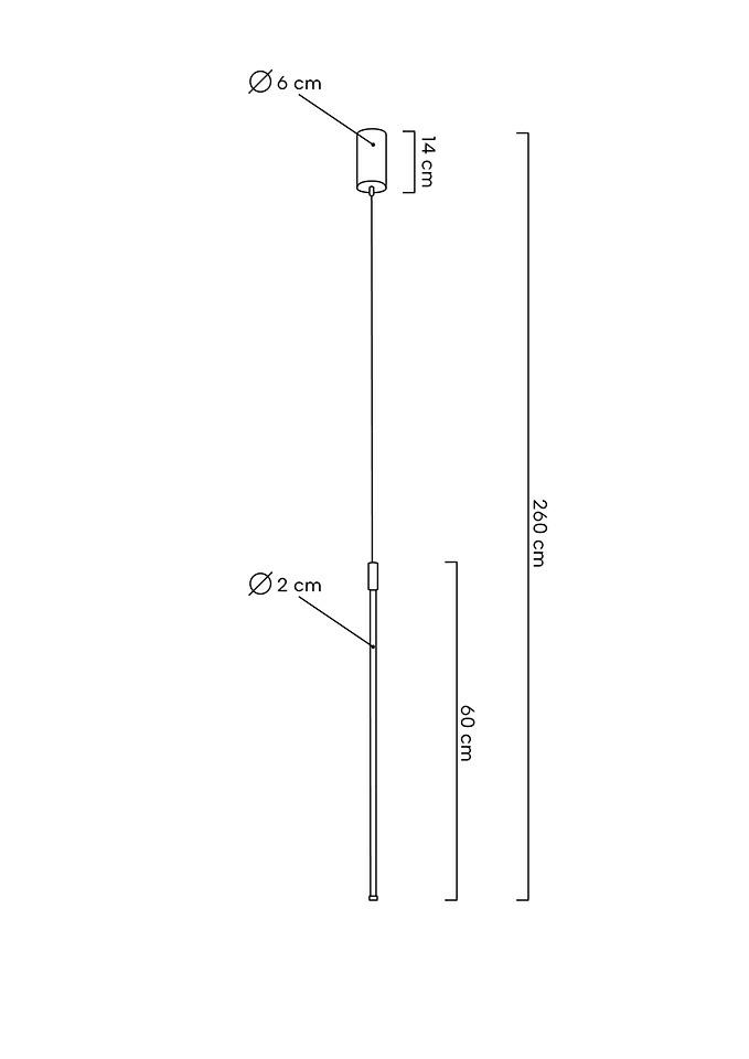 Pendul Ombre 60 60x6x260 cm - Moosee [12]
