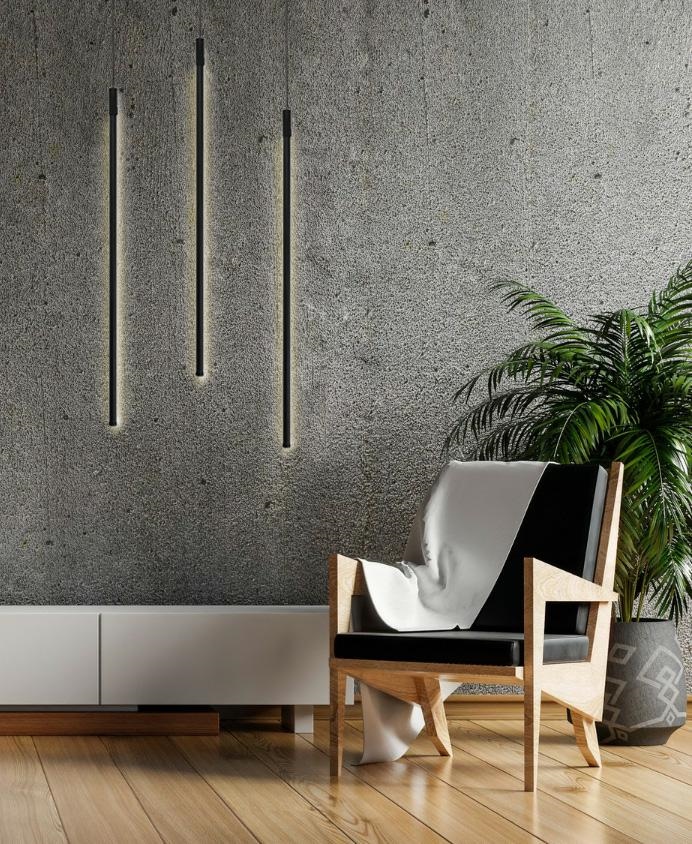 Pendul Ombre 80 83x6x295 cm, Oțel Negru - Moosee [10]