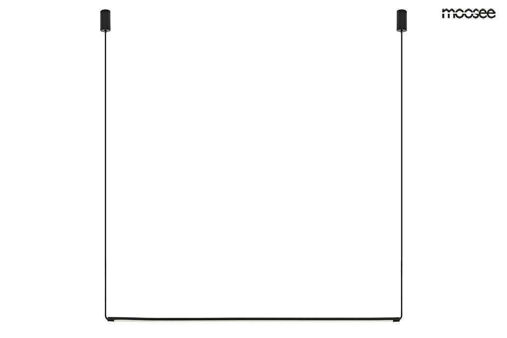 Produse - Pendul Ombre Level 80 90x6,5x160 cm, Oțel Negru - Moosee