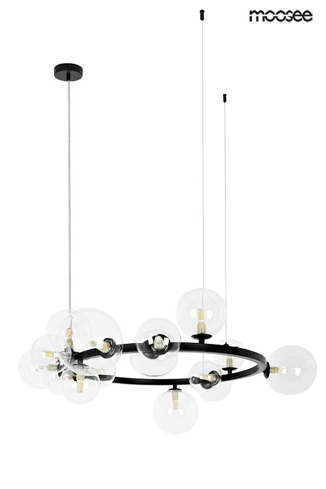 Pendul Alure 85x85x230 cm, Negru - Moosee [2]