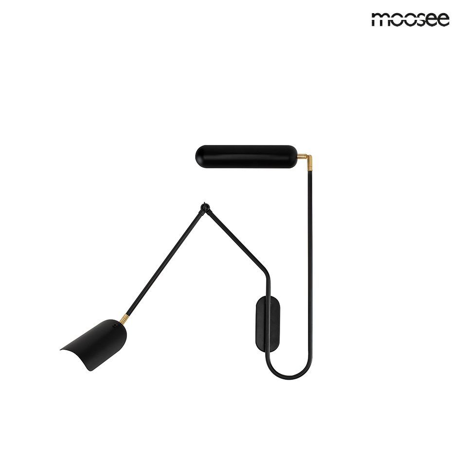 Aplică Tenta, Metal Negru Mat - Moosee [3]