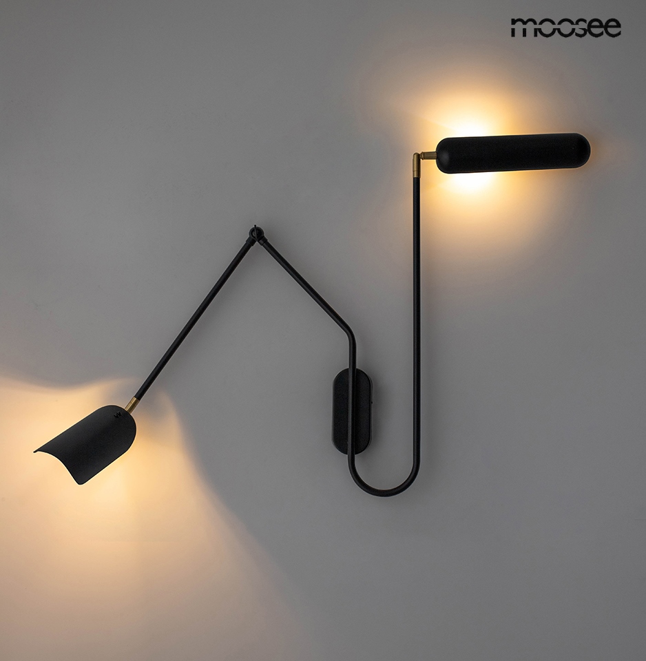 Aplică Tenta, Metal Negru Mat - Moosee [6]