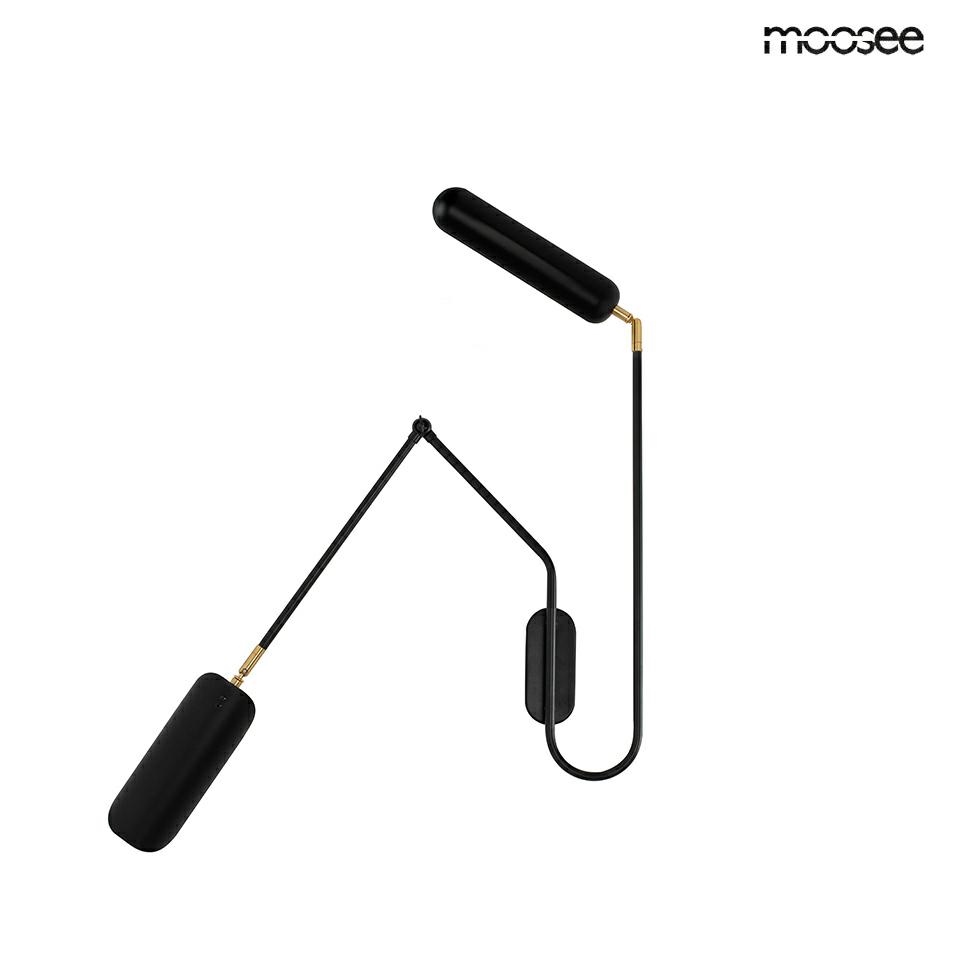 Aplică Tenta, Metal Negru Mat - Moosee [5]