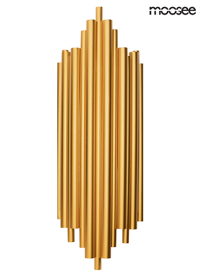 Produse - Aplică Harmonic 20x12x50 cm, Oțel Inoxidabil Auriu - Moosee