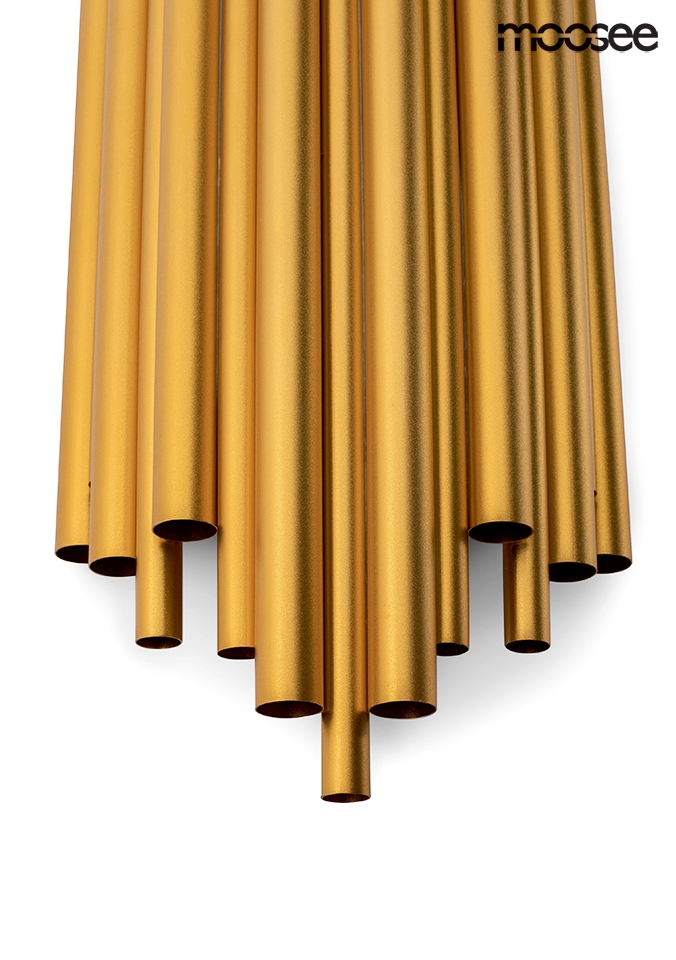 Aplică Harmonic 20x12x50 cm, Oțel Inoxidabil Auriu - Moosee [3]