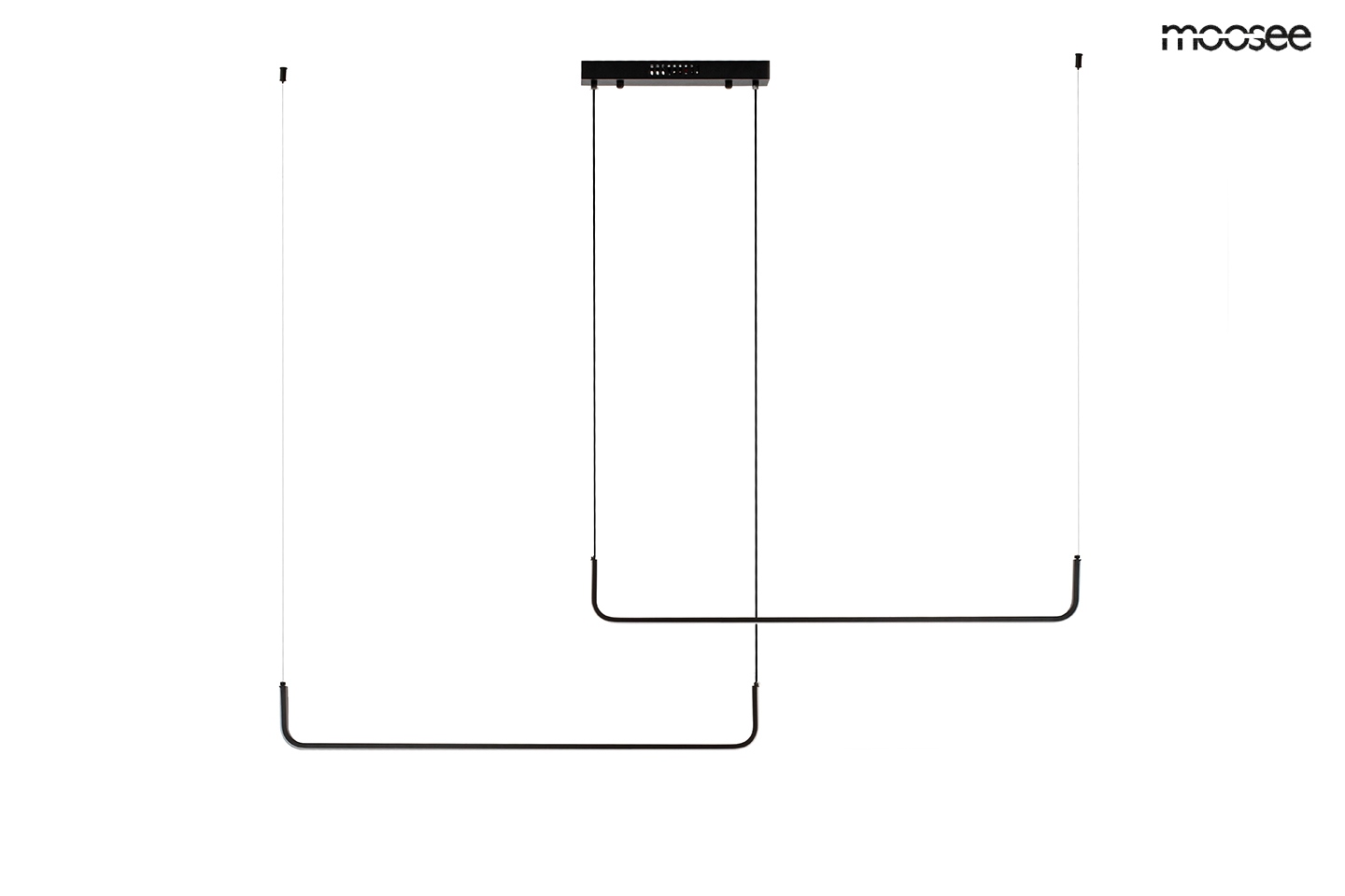 Produse - Pendul Shape Duo 120, Aluminiu Negru - Moosee