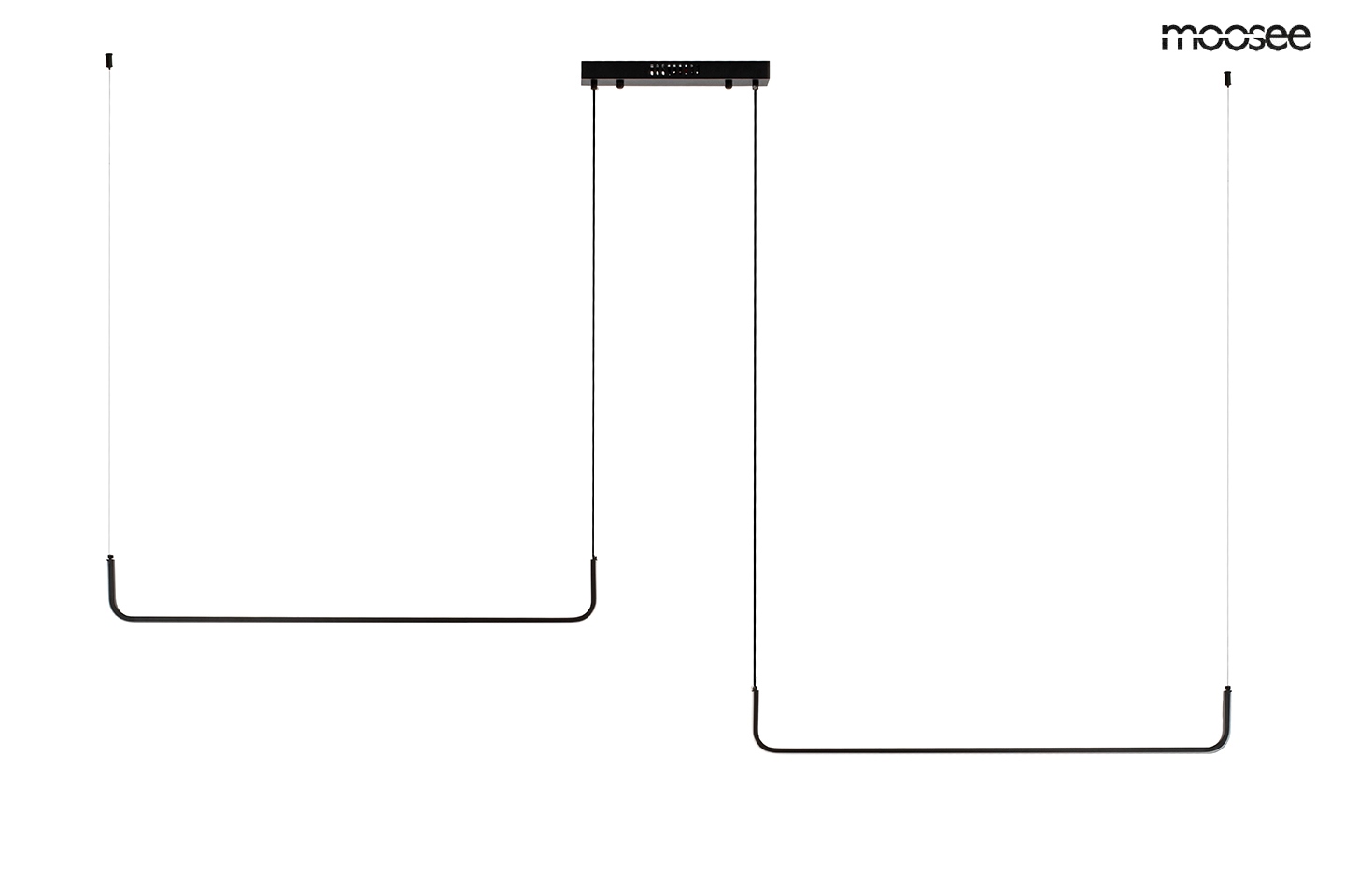 Pendul Shape Duo 120, Aluminiu Negru - Moosee [2]