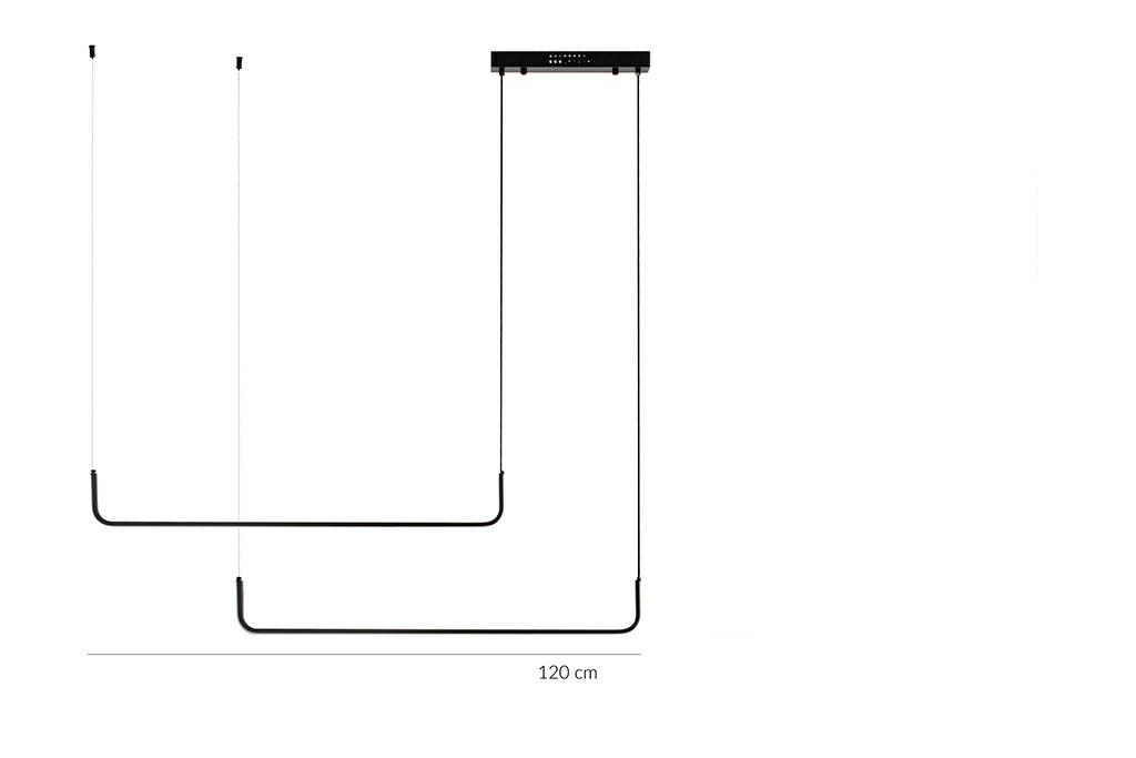 Pendul Shape Duo 120, Aluminiu Negru - Moosee [11]