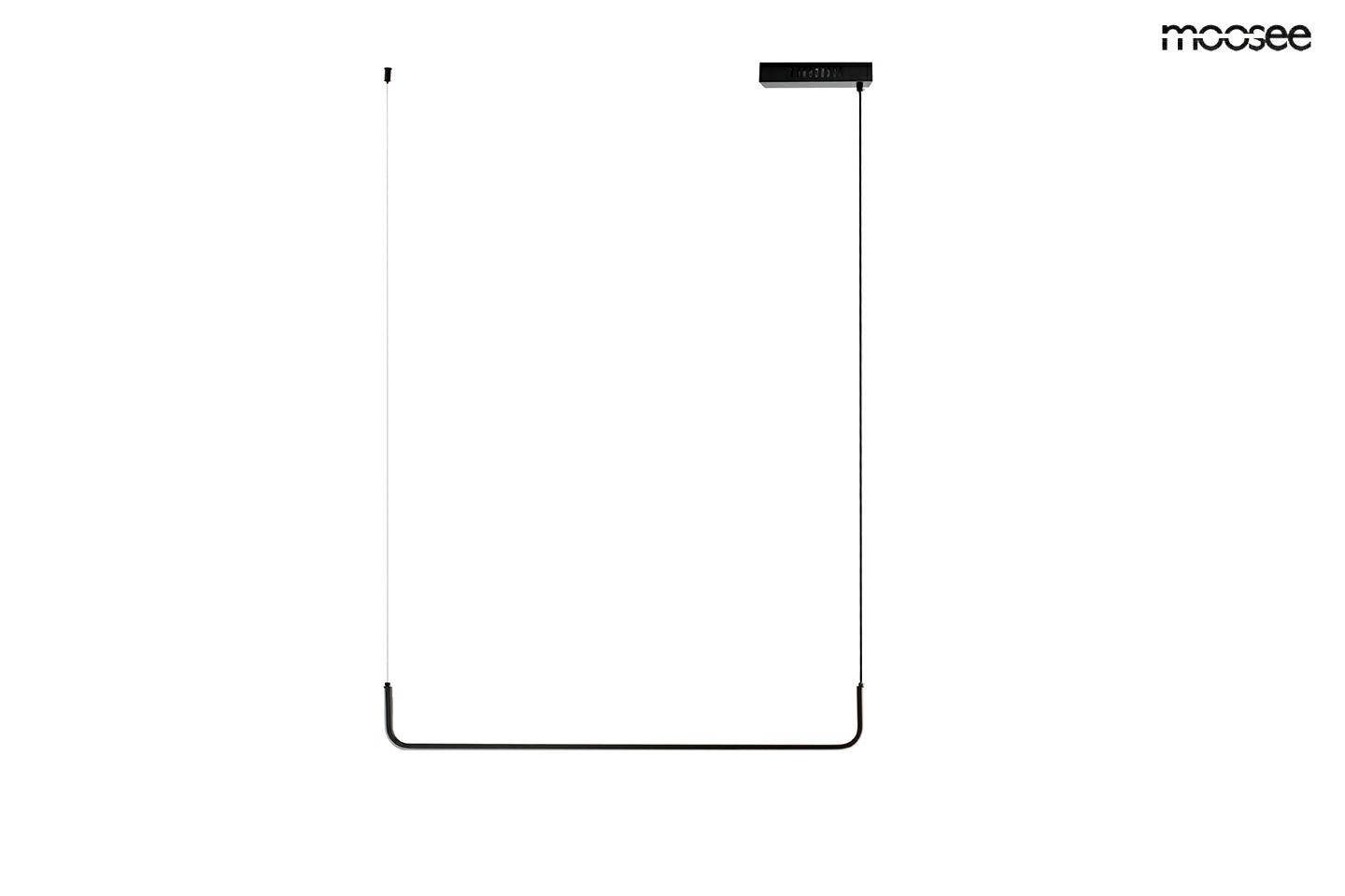 Produse - Pendul Shape 90, Aluminiowa Negru - Moosee